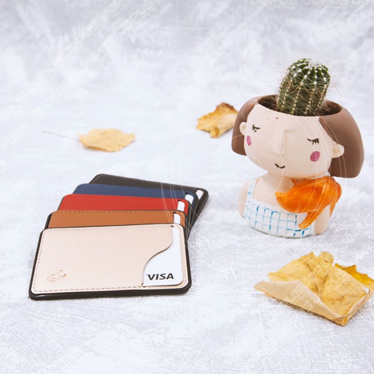 Jopus Universal Credit Card Holder JO-UK01 Kirmizi - 1