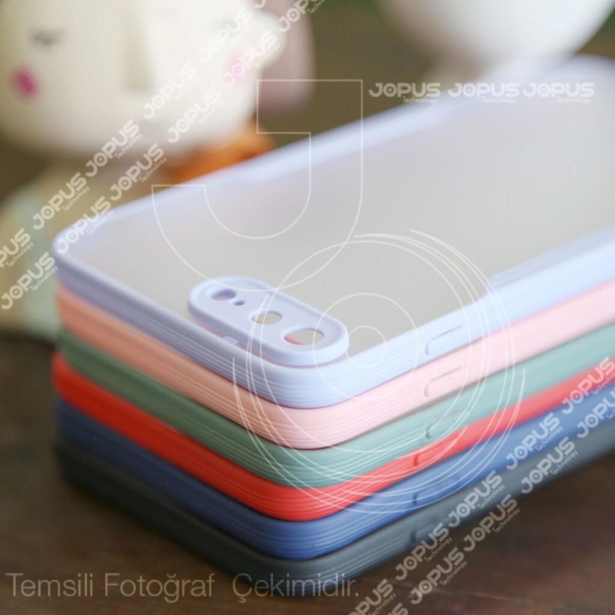 Jopus Xiaomi Redmi Note10 5G JS-250 Mellow   Silikon Kilif Lila - 1