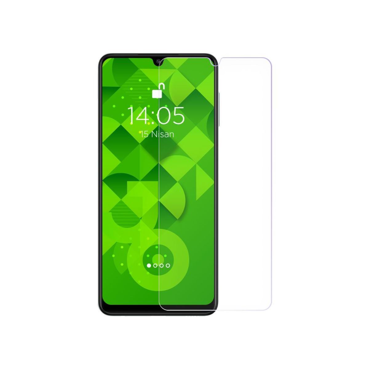Jopus Samsung A22 CEk-101   Cam Ekran Koruyucu Seffaf - 1