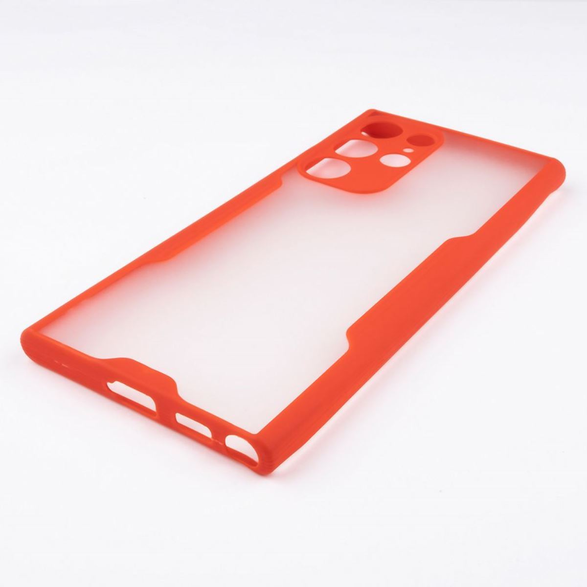 Jopus Samsung S22 Ultra 5G JS-250 Mellow  Silikon Kilif Kirmizi - 1