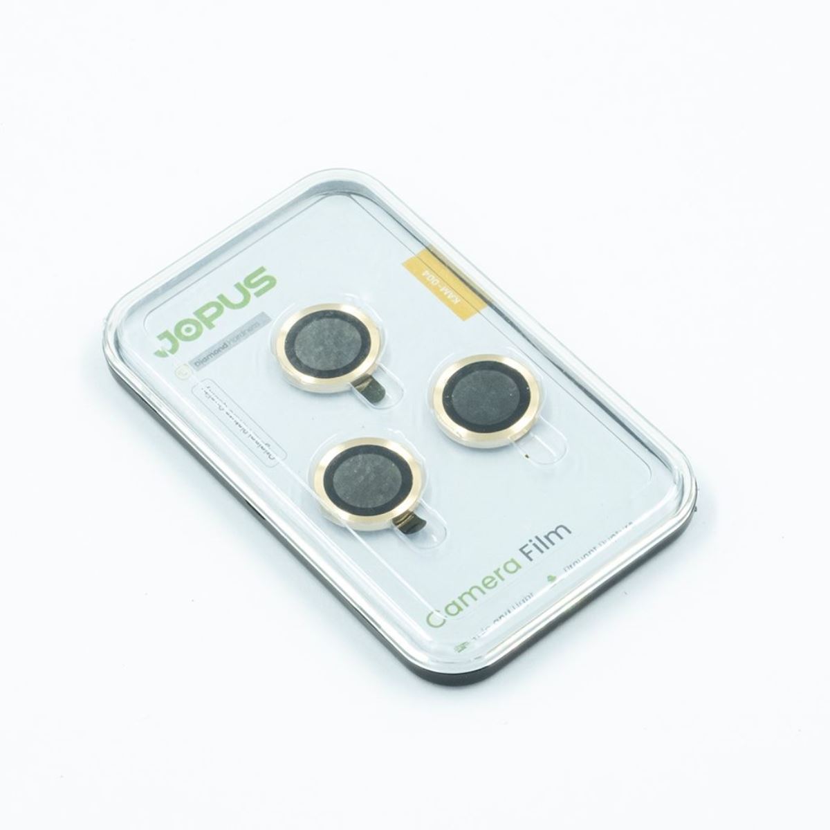 Jopus iPhone 12 Pro Max KAM-004  Kamera Koruyucu Gold - 1