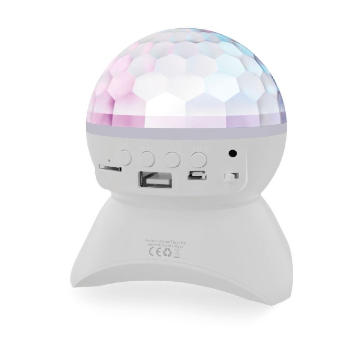 Jopus Disco Ball     Bluetooth Hoparlör Beyaz - 1
