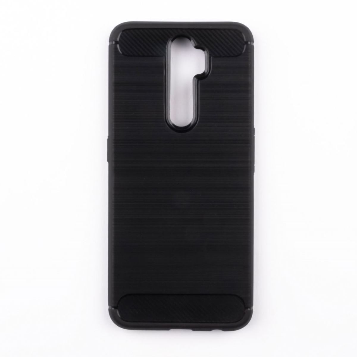 Jopus Oppo A5 2020 / A9 2020 JS-267 Carbon  Silikon Kilif Siyah - 1