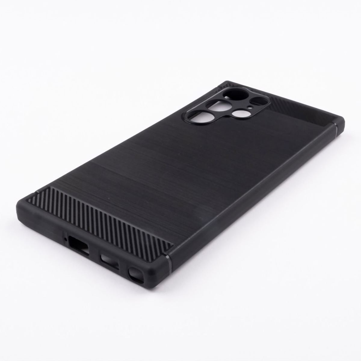 Jopus Samsung S22 Ultra JS-267 Carbon  Silikon Kilif Siyah - 1