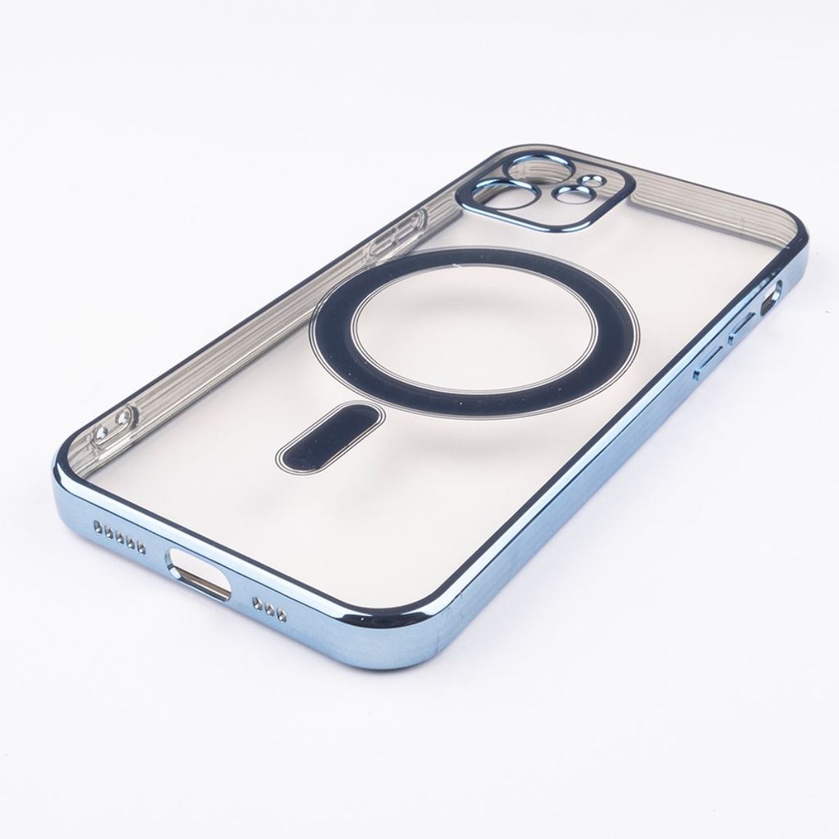 Jopus iPhone 12 JS-270 Vigor  Silikon Kilif Açik Mavi - 1