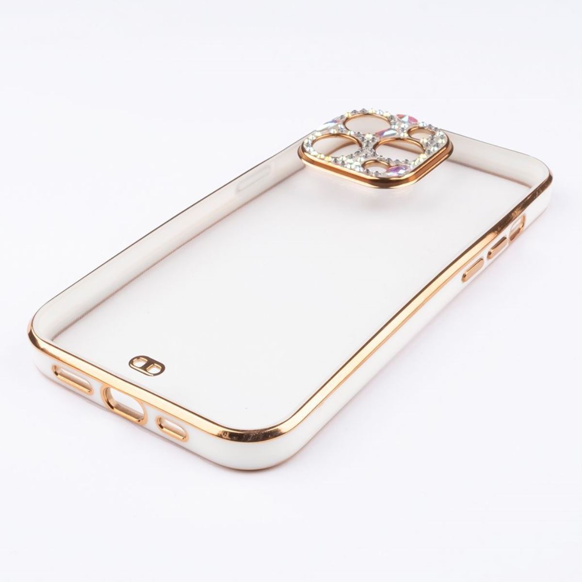 Jopus iPhone 13 Pro JS-273 Stone  Silikon Kilif Beyaz - 1