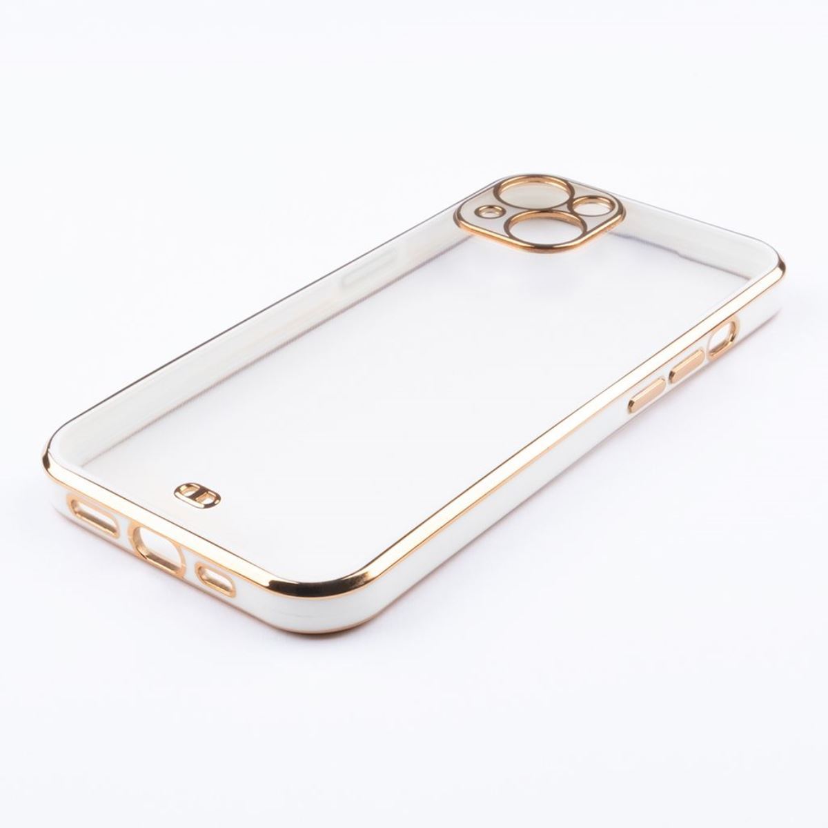 Jopus iPhone 13 JS-274 Finery  Silikon Kilif Beyaz - 1