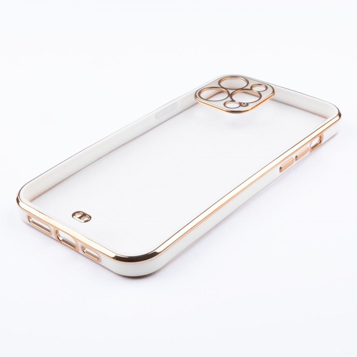 Jopus iPhone 12 Pro Max JS-274 Finery  Silikon Kilif Beyaz - 1