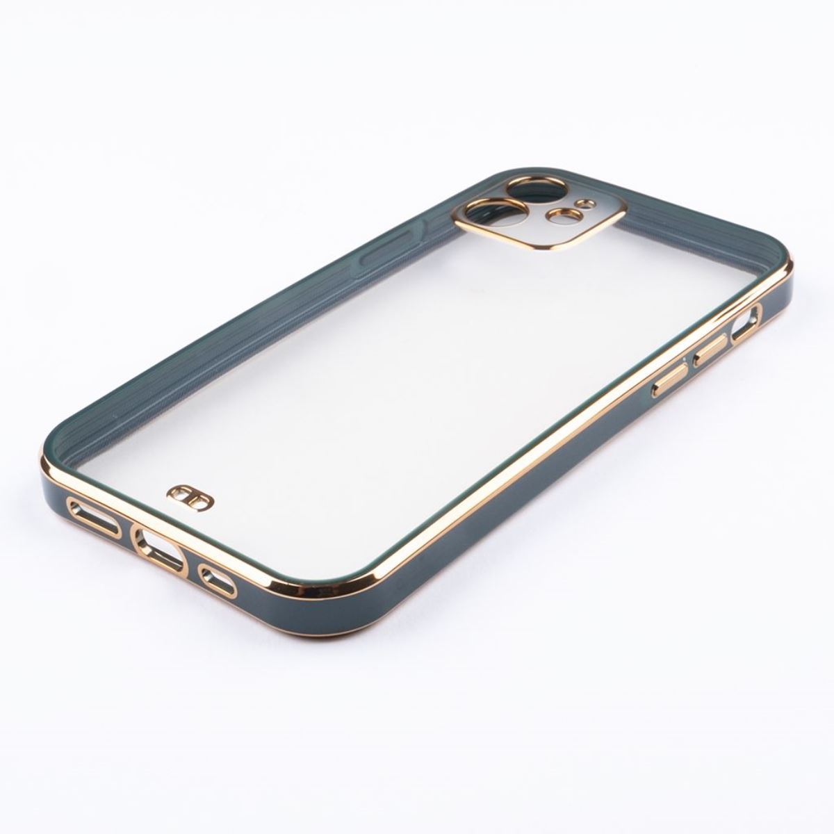 Jopus iPhone 12 JS-274 Finery  Silikon Kilif Yesil - 1