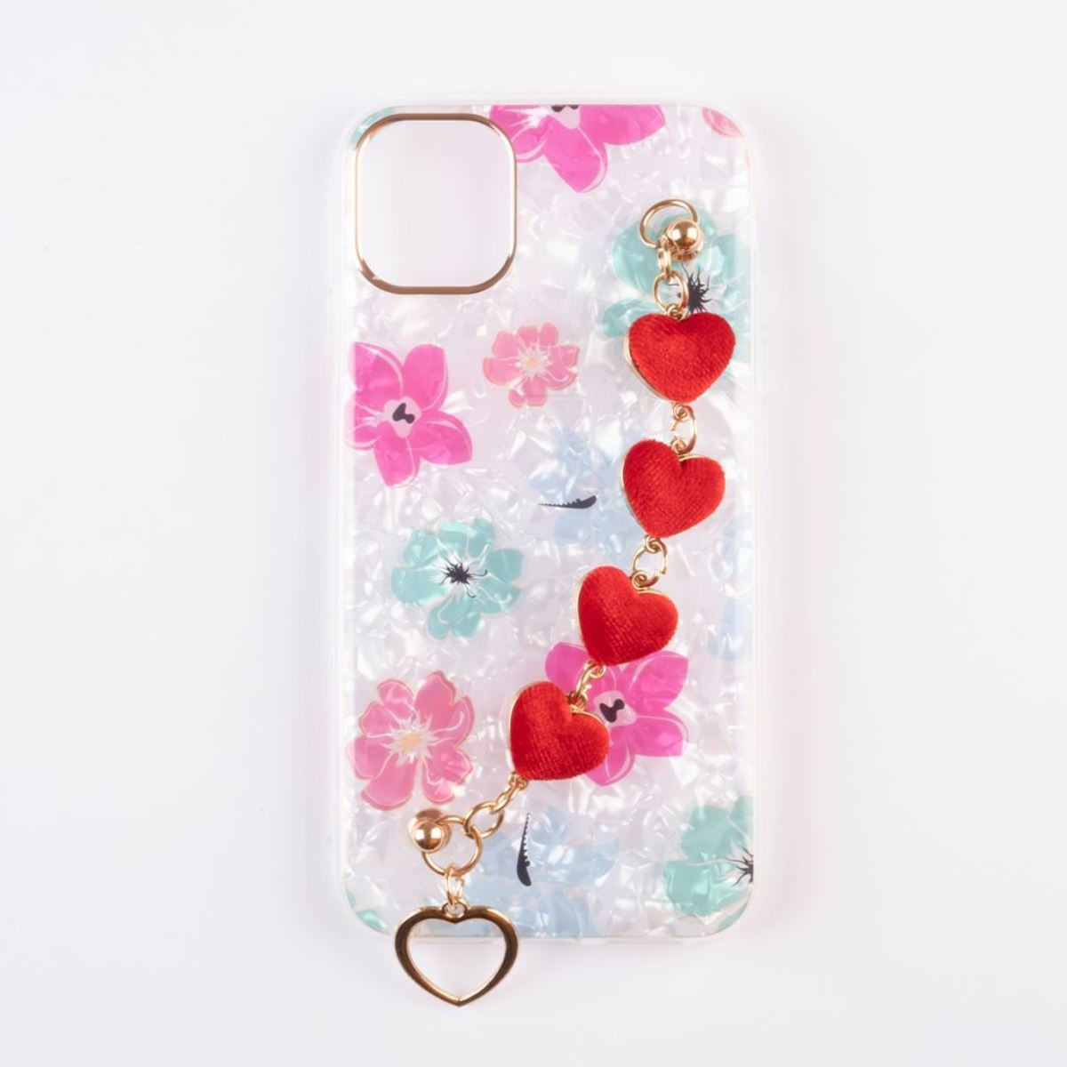 Jopus iPhone 11 JS-281 Heart  Silikon Kilif Mor - 1