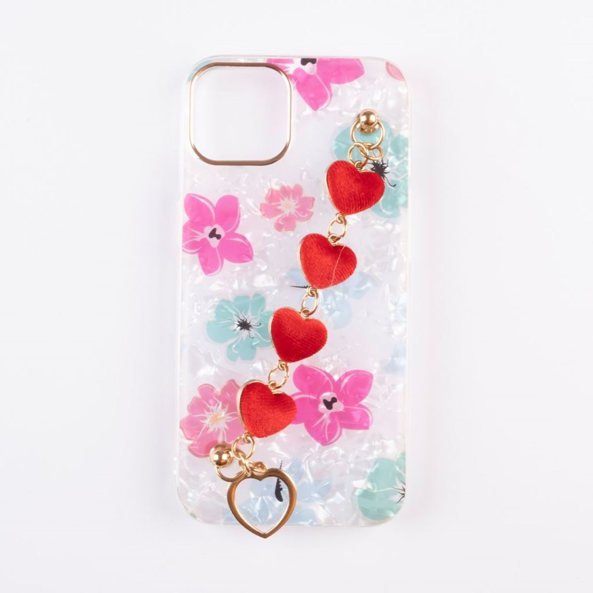 Jopus iPhone 13 JS-281 Heart  Silikon Kilif Mor - 1