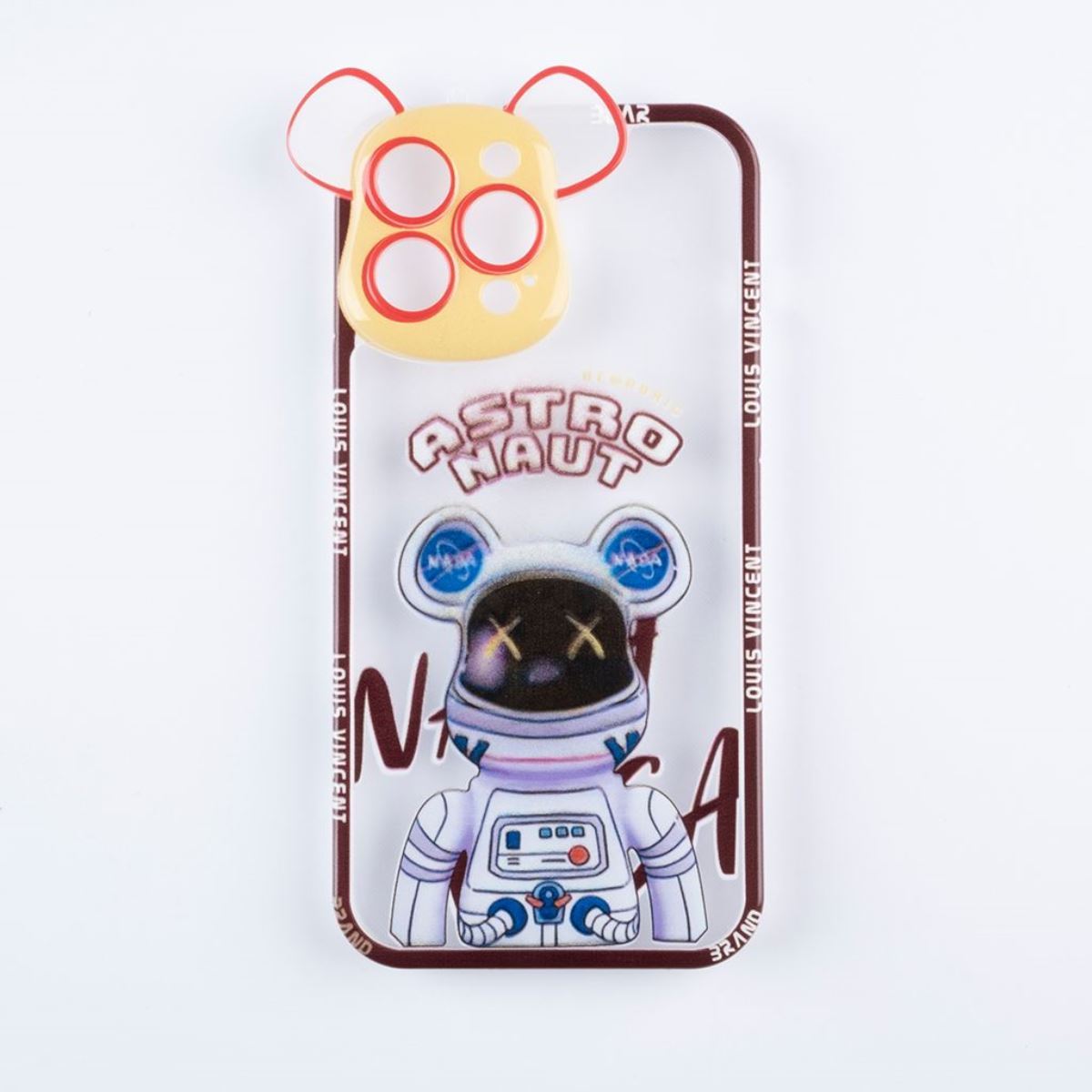 Jopus iPhone 13 Pro Max JS-282 Ear  Silikon Kilif Sari - 1