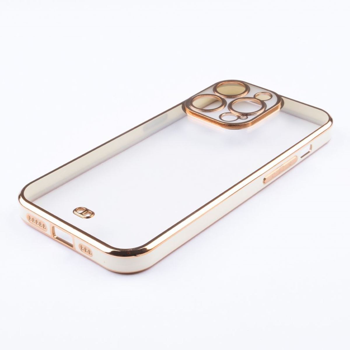 Jopus iPhone 14 Pro JS-274 Finery  Silikon Kilif Beyaz - 1