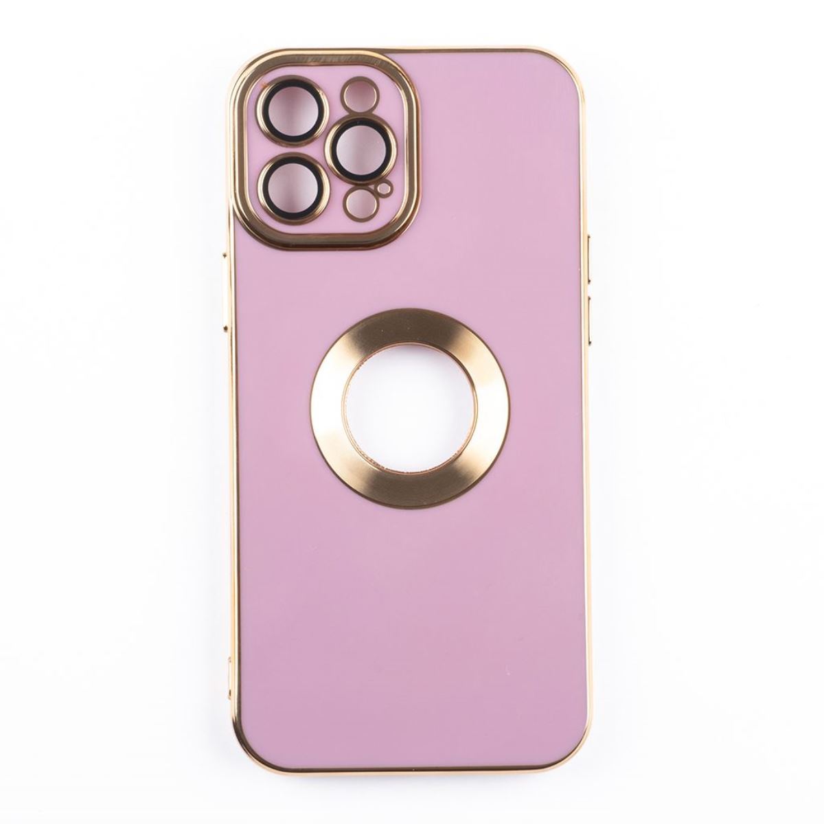 Jopus iPhone 12 Pro Max JS-287 Hoop  Silikon Kilif Mor - 1