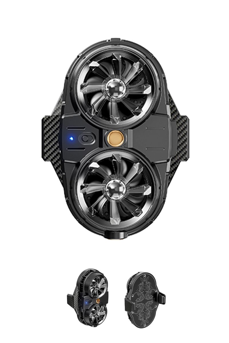 Azeada PD-X53 Universal  Soğutma Fanı Siyah - 1