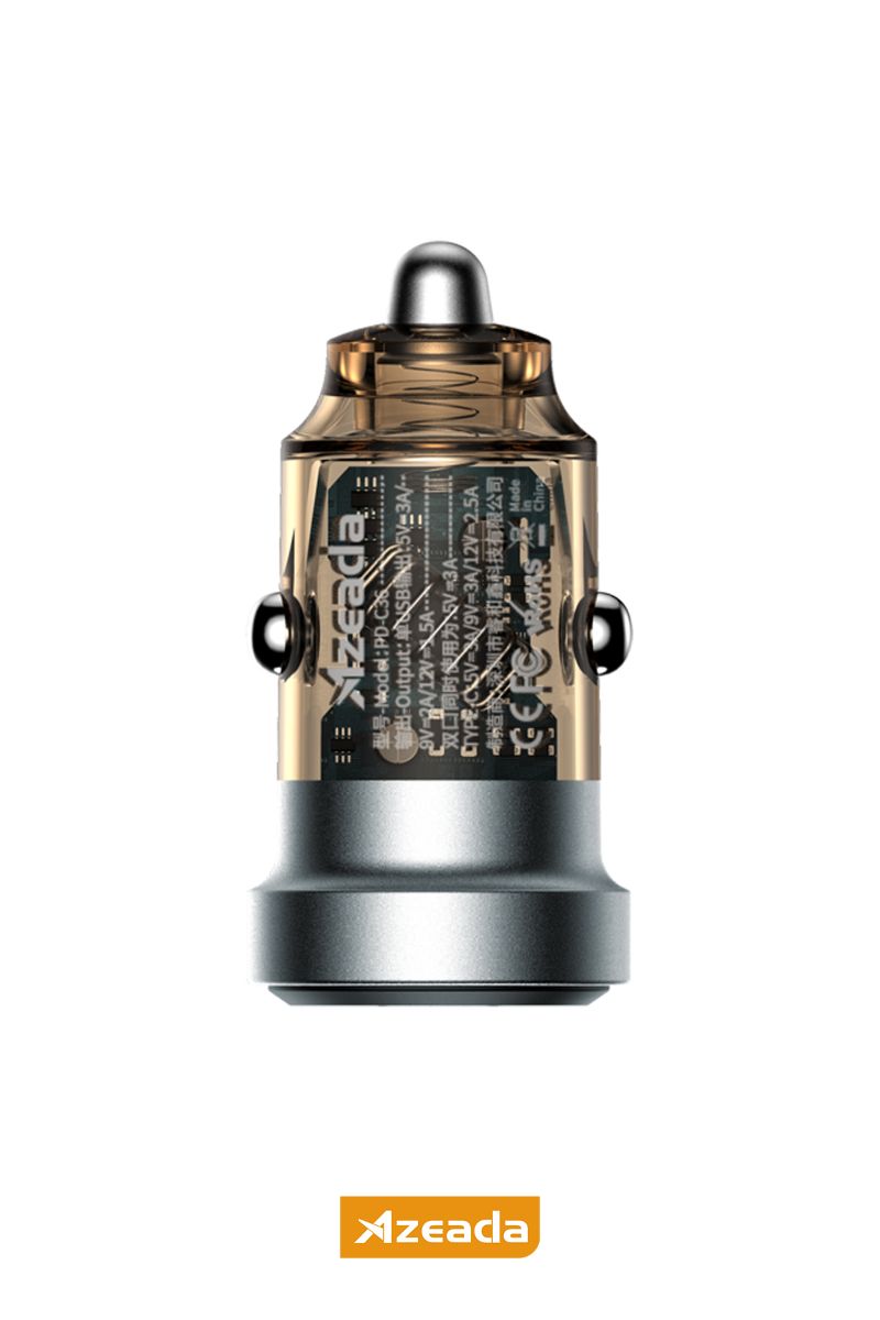 Azeada PD-C36   Araç Şarjı Siyah - 1