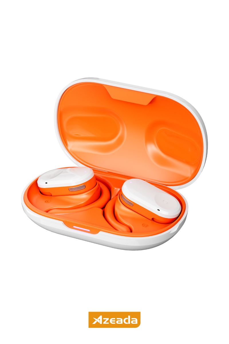 Azeada AZ-BT11 TWS    Bluetooth Kulaklık Turuncu - 1