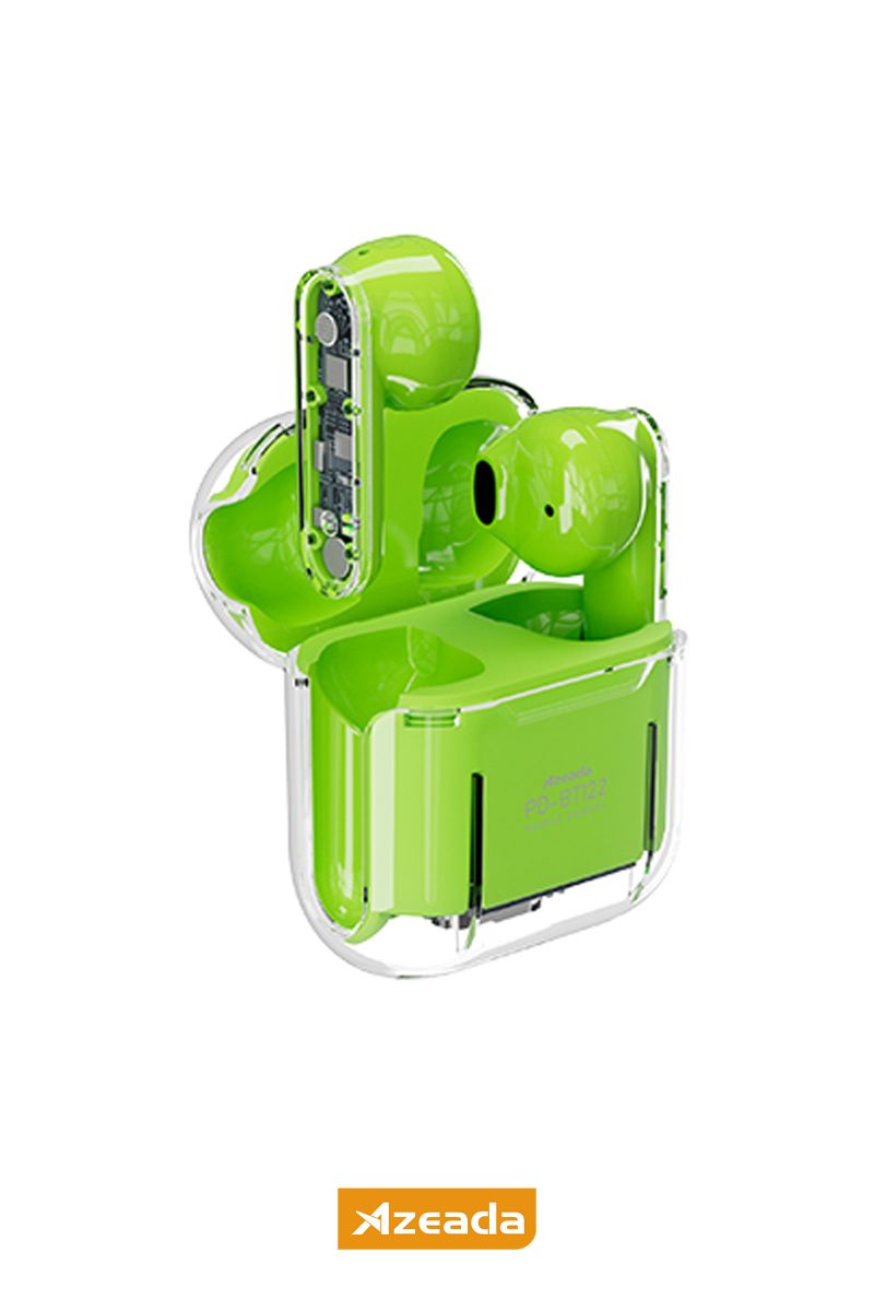 Azeada PD-BT122 TWS    Bluetooth Kulaklık Yesil - 1