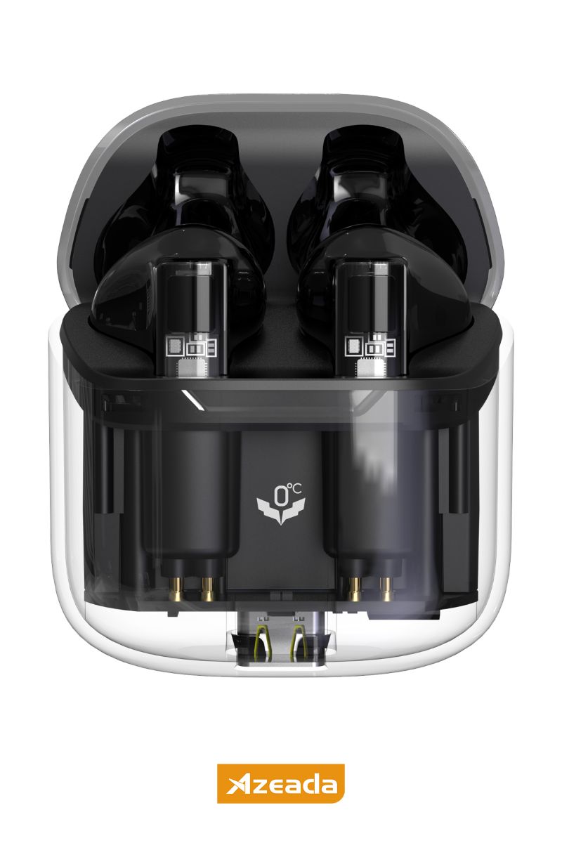 Azeada PD-BT117 TWS    Bluetooth Kulaklık Siyah - 1