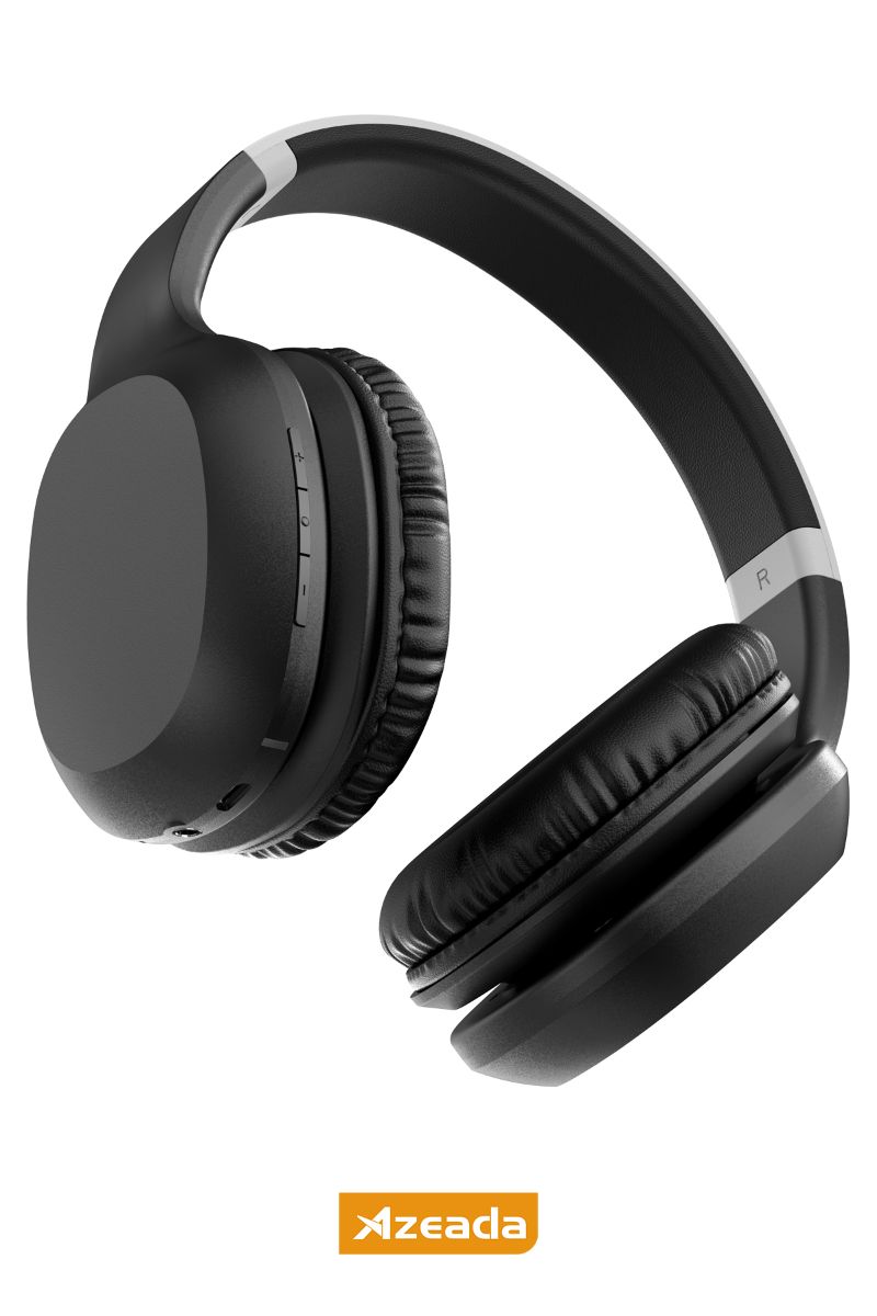 Azeada PD-BH500 Kulaküstü    Bluetooth Kulaklık Siyah - 1