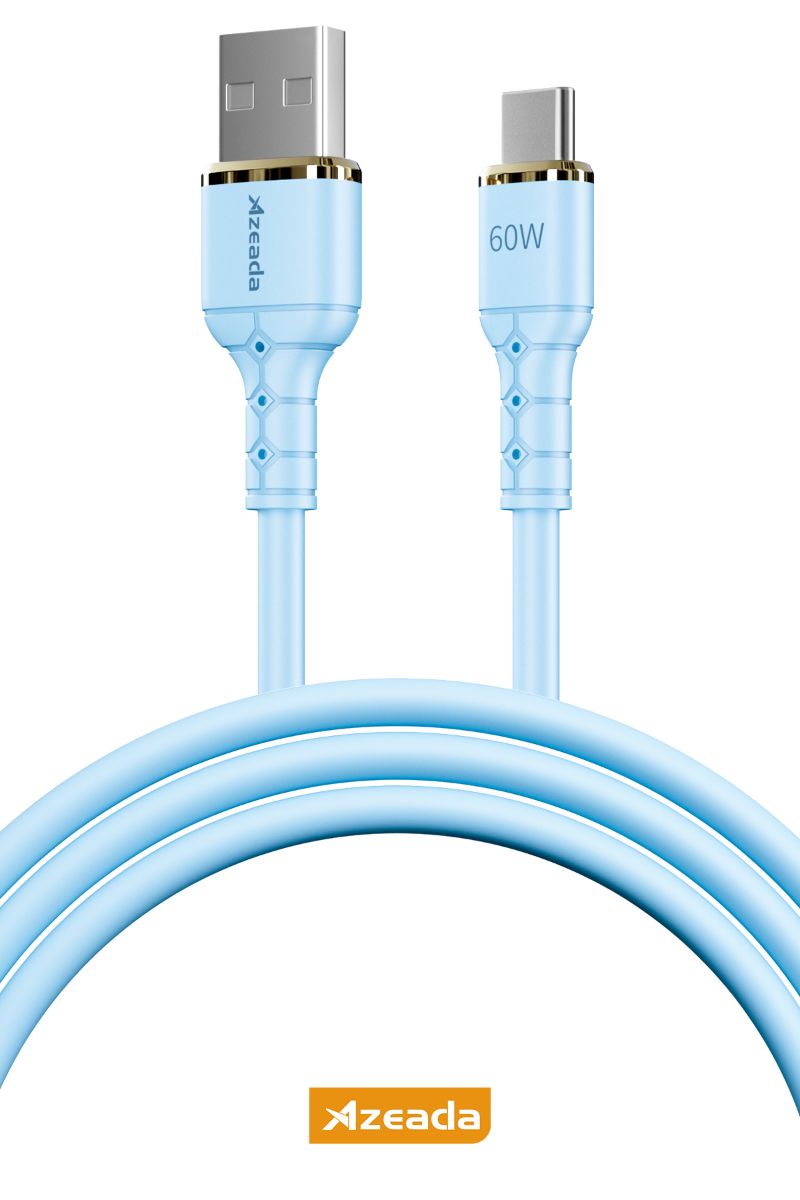 Azeada  AZ-B08a  Data Kablosu Mavi - 1