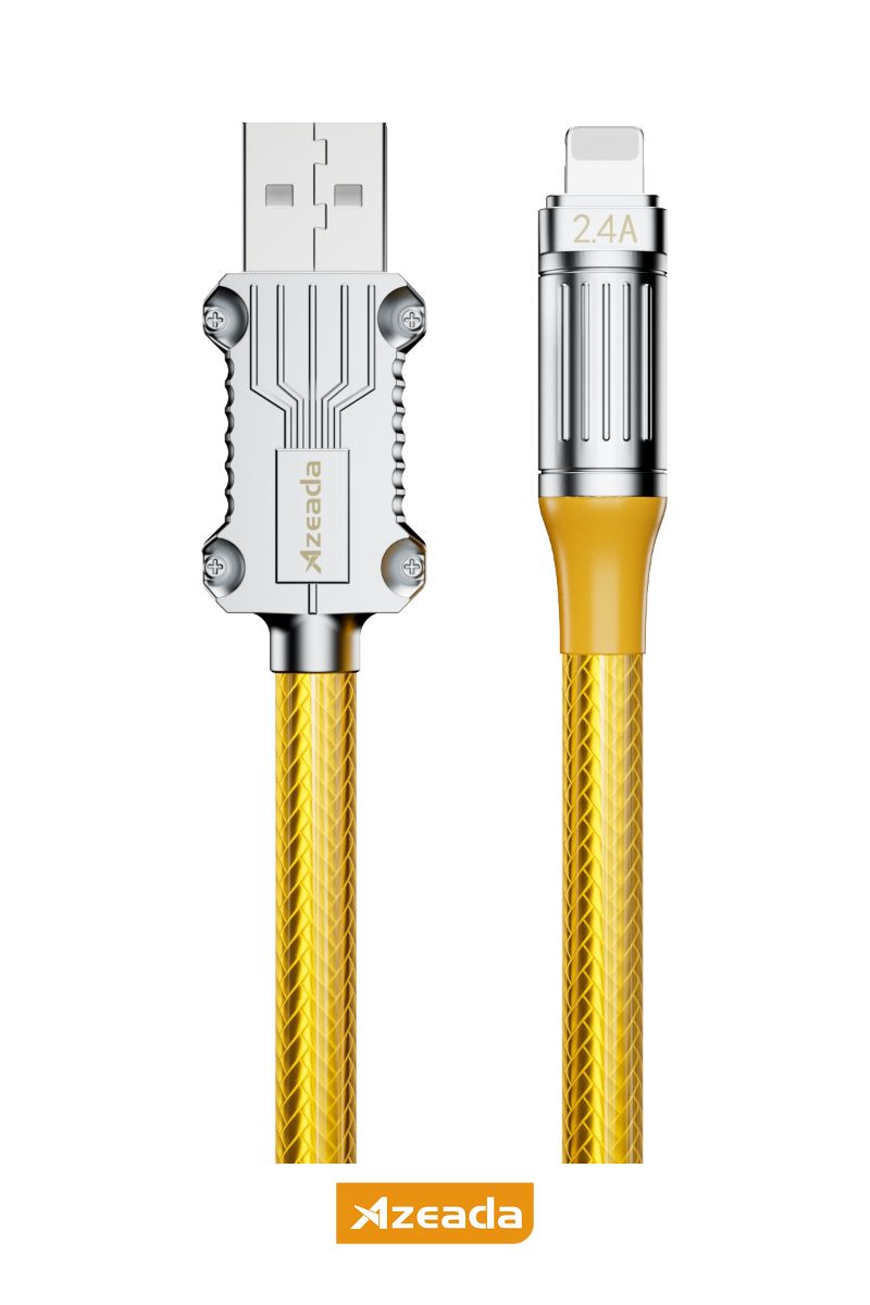 Azeada Lightning PD-B95i  Data Kablosu Gold - 1