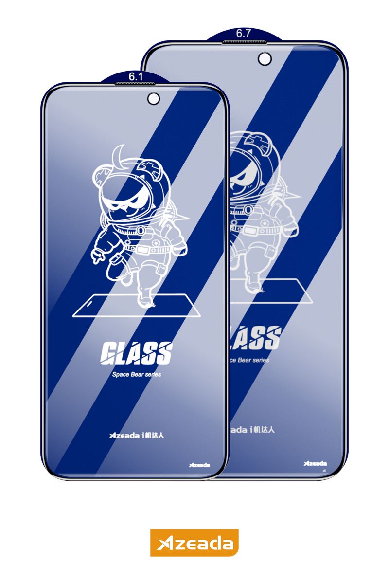 Azeada iPhone 12 / 12 Pro AZ-PT03  Ekran Koruyucu Bordo - 1