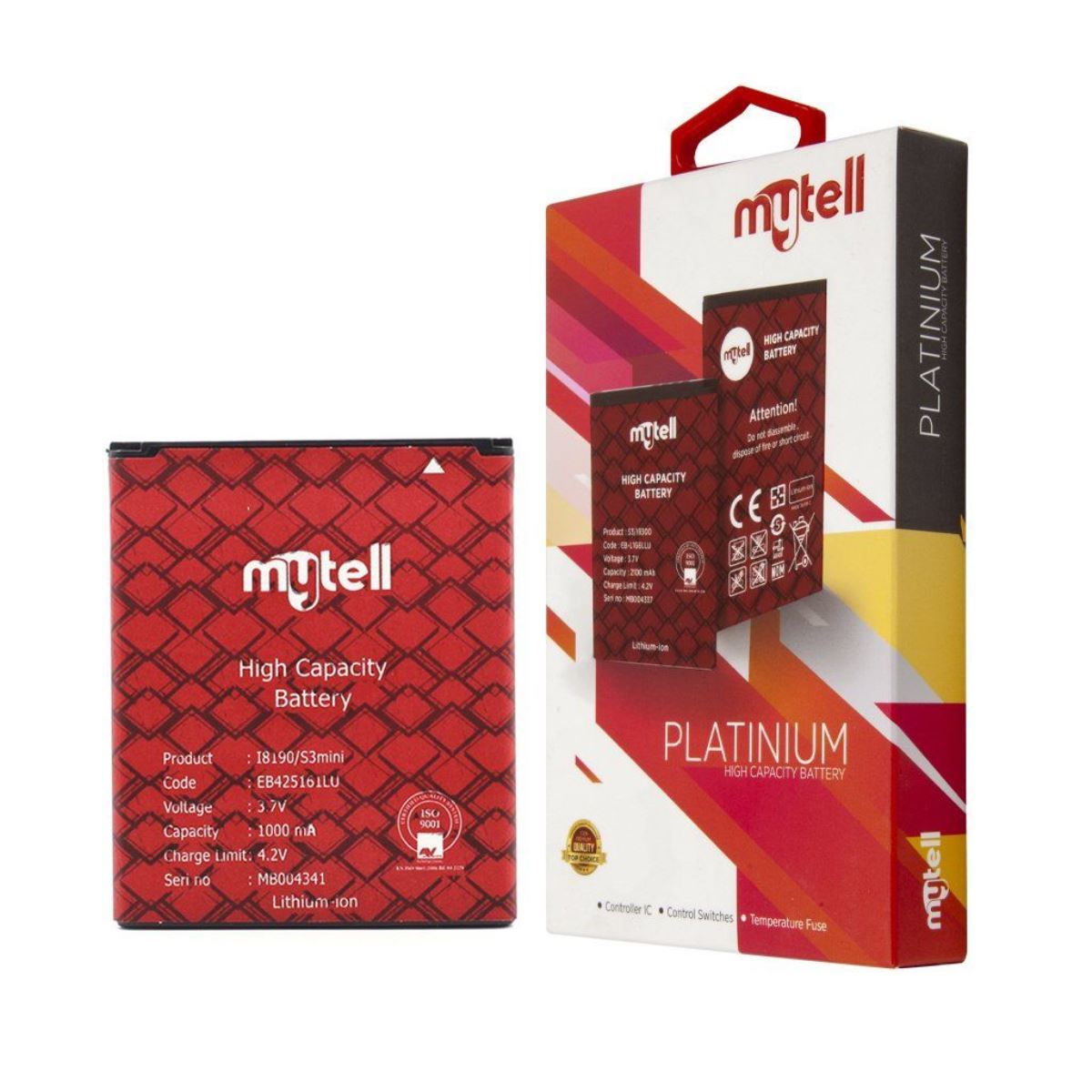 Mytell Samsung I8190 MBT-01 EB425161LU Battery MBT-01 - 1