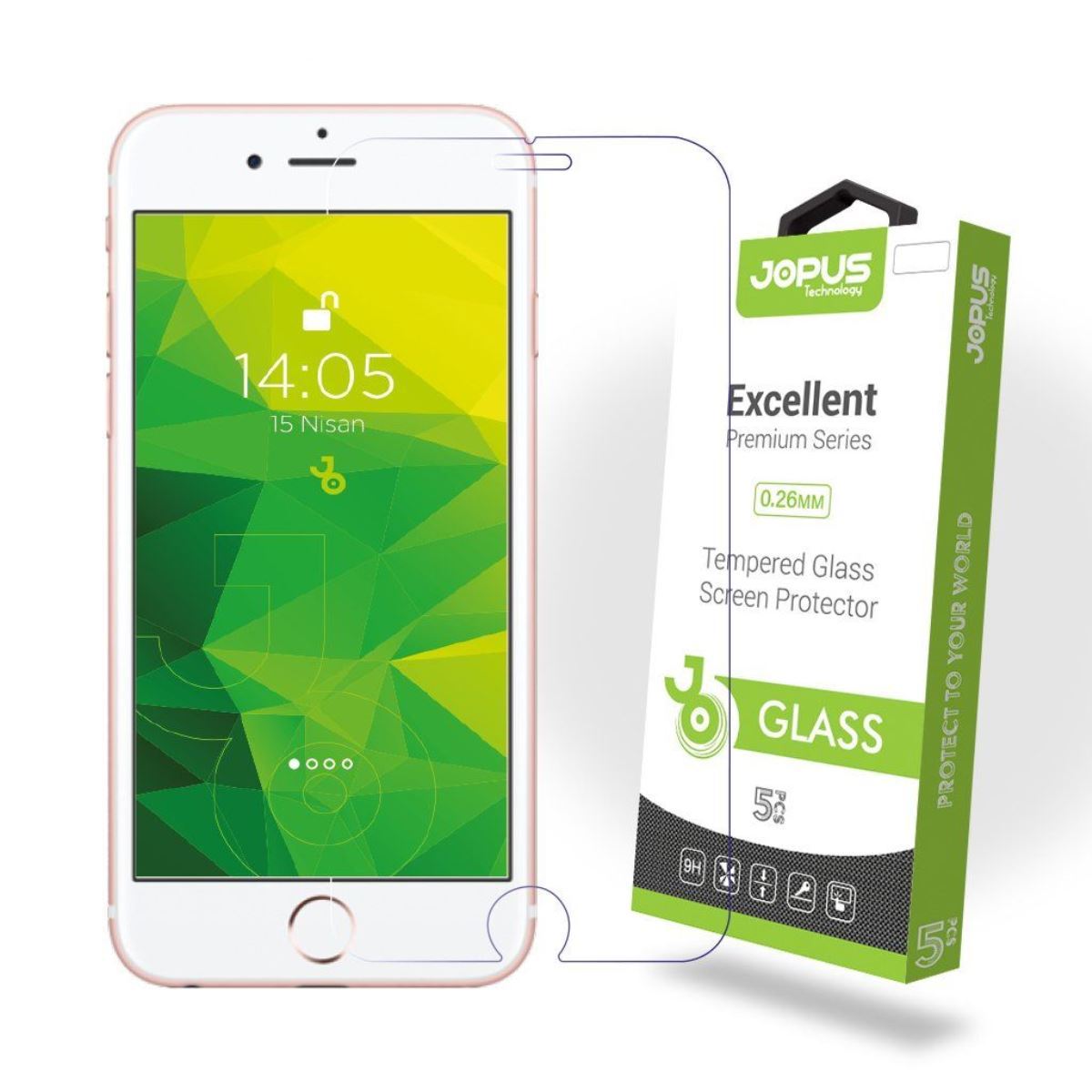 Jopus iPhone 6G Cek-101 Screen Protector Seffaf - 1