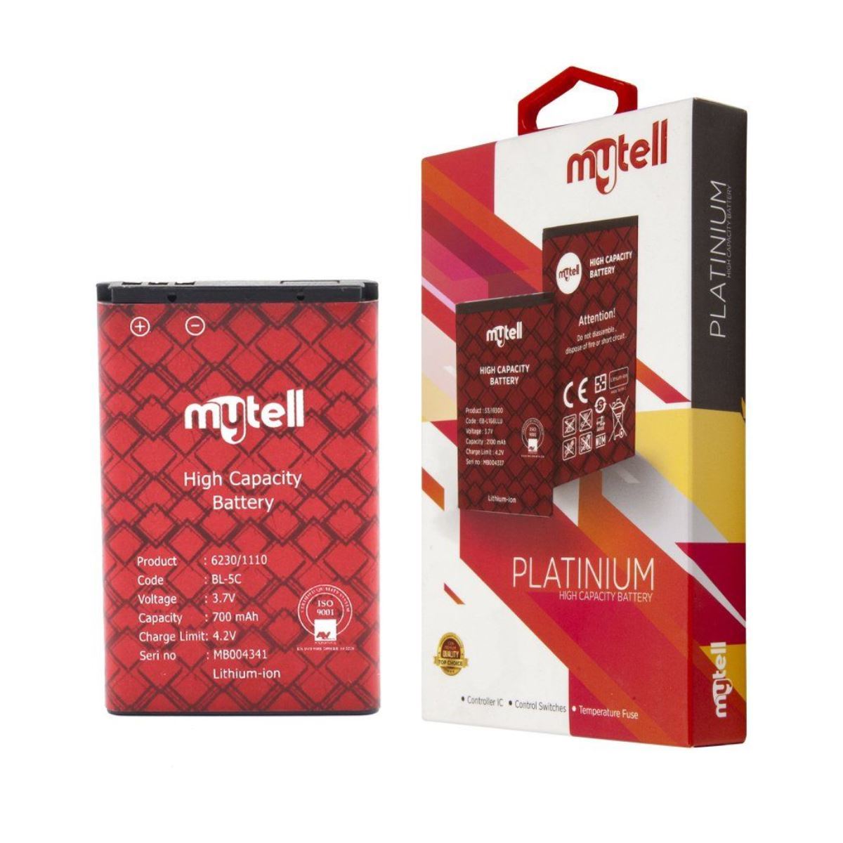 Mytell Nokia 6230 MBT-01 BL-5C Battery MBT-01 - 1