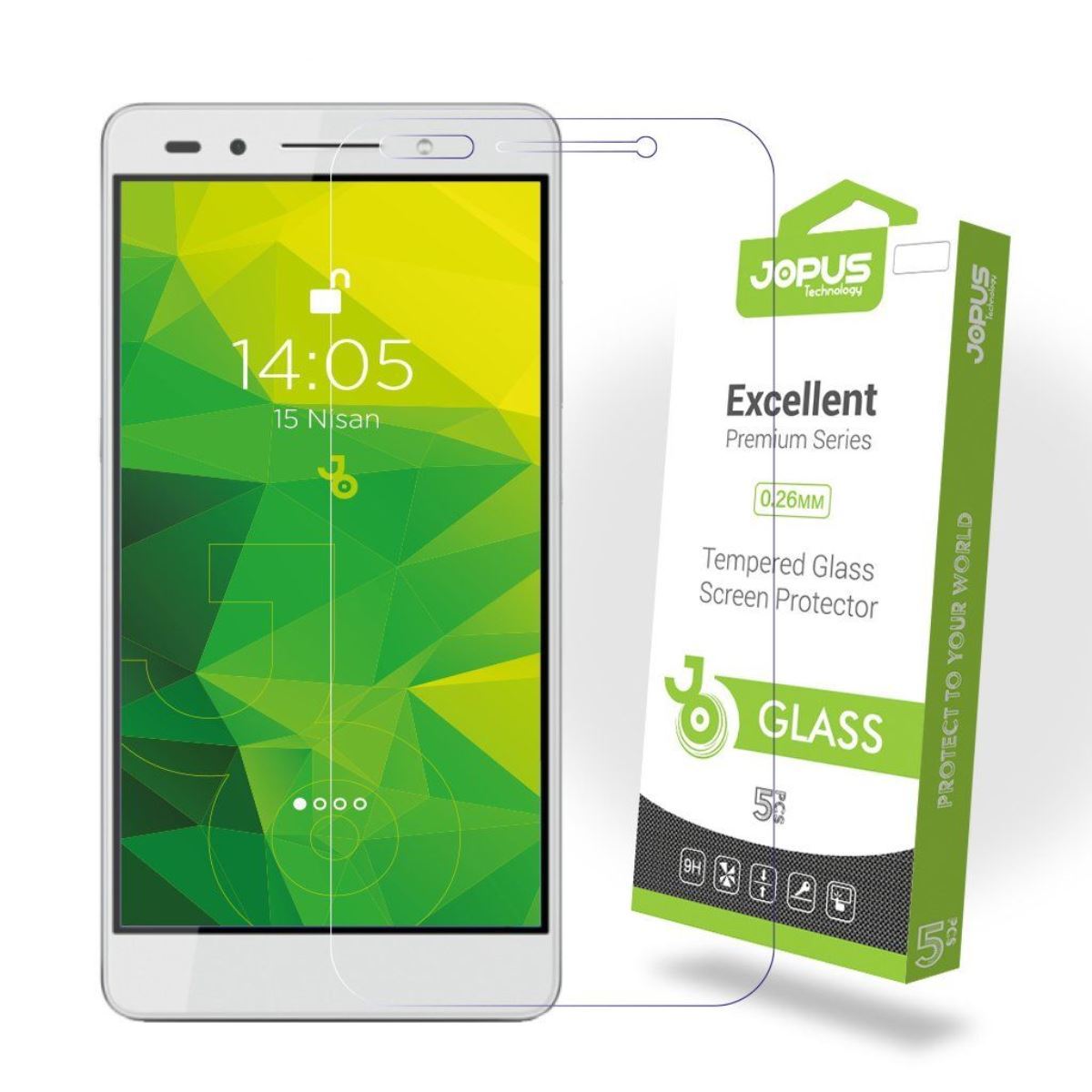 Jopus Huawei Honor 7 Cek-101 Screen Protector Seffaf - 1