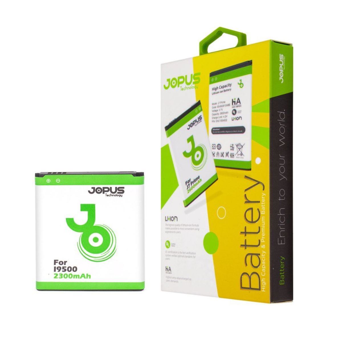 Jopus Samsung I9500 JBT-01 B600BE Battery JBT-01 - 1