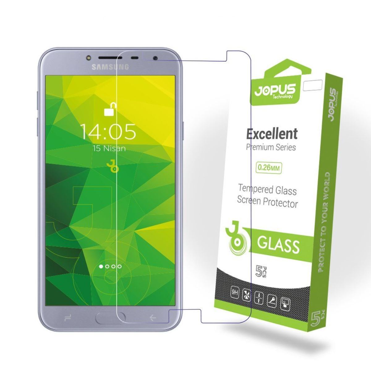 Jopus Samsung J4 Cek-101 Screen Protector Seffaf - 1