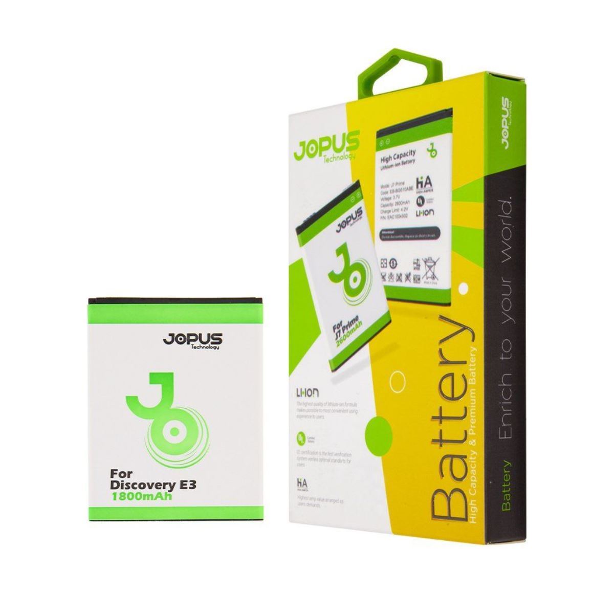 Jopus General Mobile Discovery E3 JBT-01  Batarya JBT-01 - 1