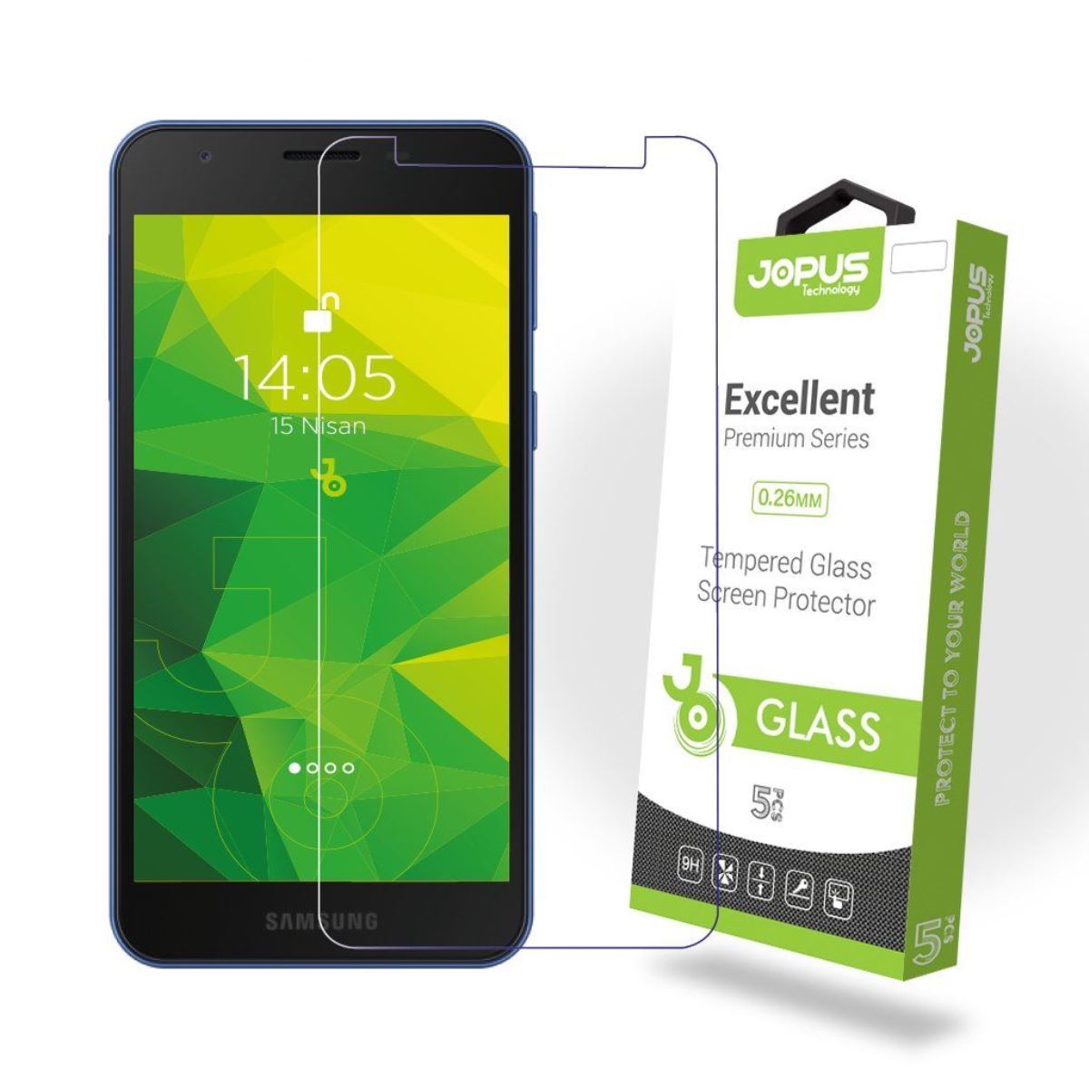 Jopus Samsung A2 Core Cek-101   Cam Ekran Koruyucu Seffaf - 1