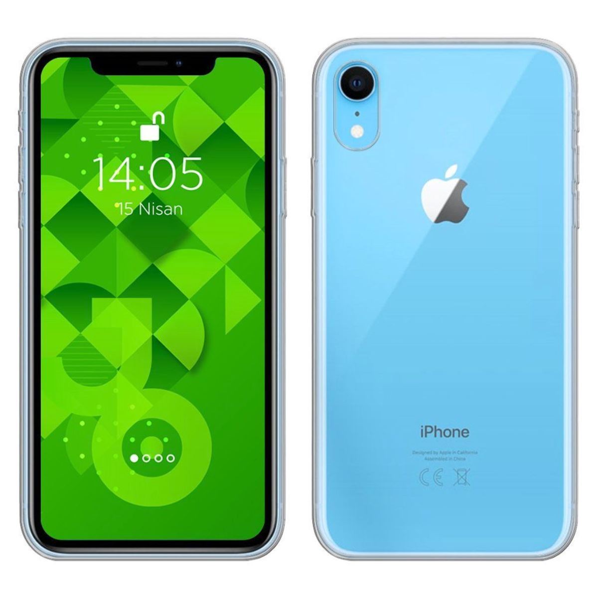 Jopus iPhone XR JS-238 Plug Phone Case Seffaf - 1