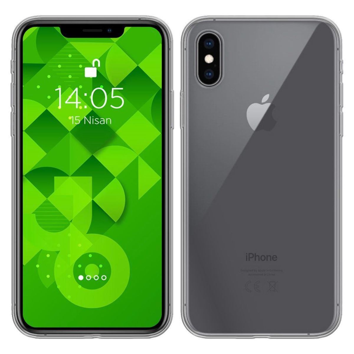 Jopus iPhone X / XS JS-238 Plug Phone Case Seffaf - 1