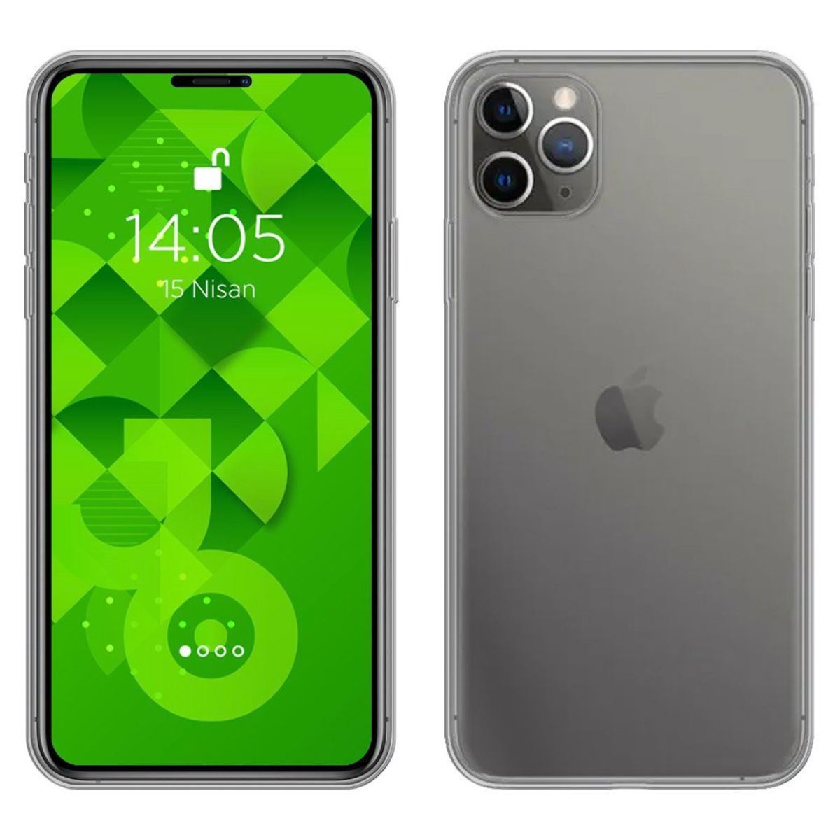 Jopus iPhone 11 Pro Max JS-238 Plug   Silikon Kilif Seffaf - 1