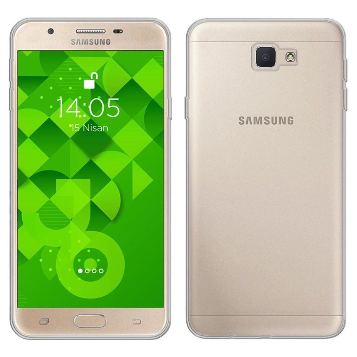 Jopus Samsung J7 Prime JS-238 Plug   Silikon Kilif Seffaf - 1