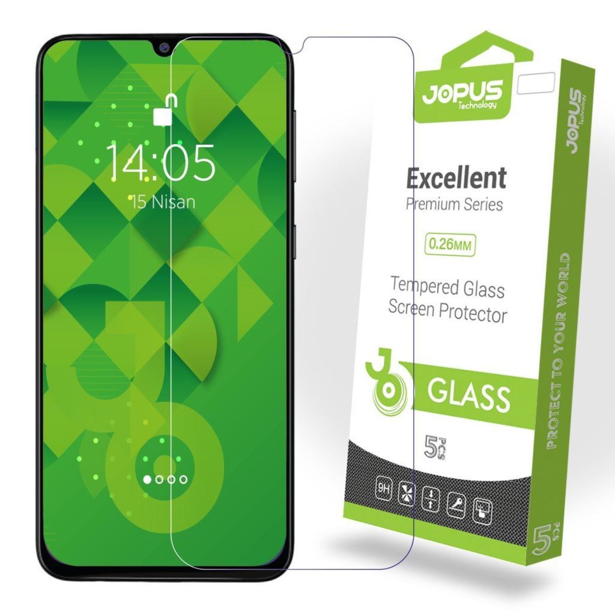 Jopus Samsung M31 Cek-101 Screen Protector Seffaf - 1