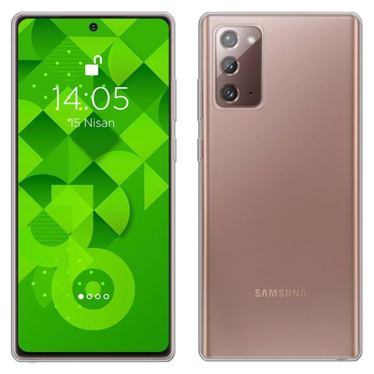 Jopus Samsung Note20 JS-238 Plug   Silikon Kilif Seffaf - 1