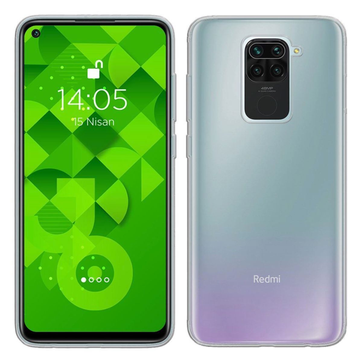 Jopus Xiaomi Redmi Note9 Pro JS-238 Plug   Silikon Kilif Seffaf - 1