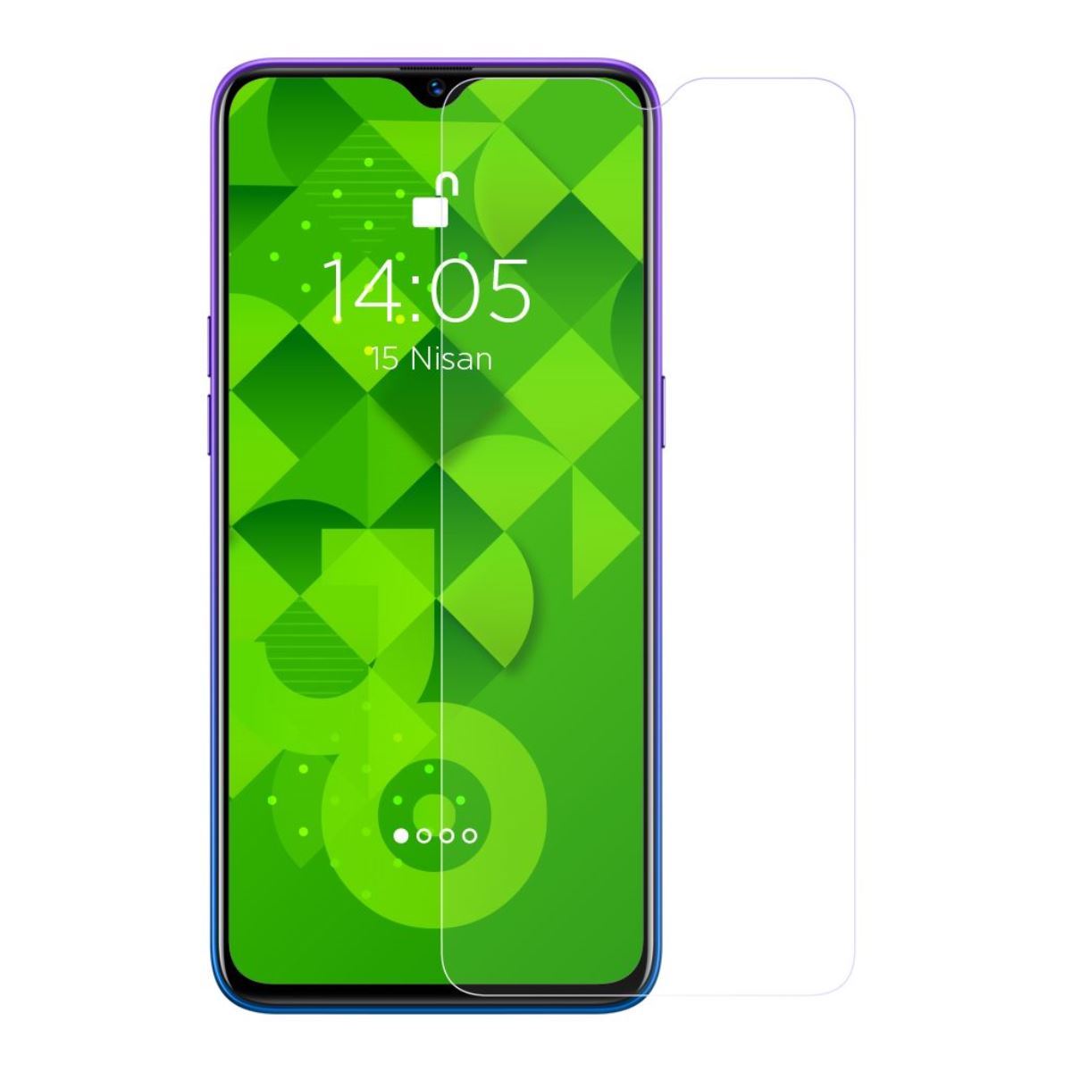 Jopus Realme 5 Pro Cek-101 Screen Protector Seffaf - 1