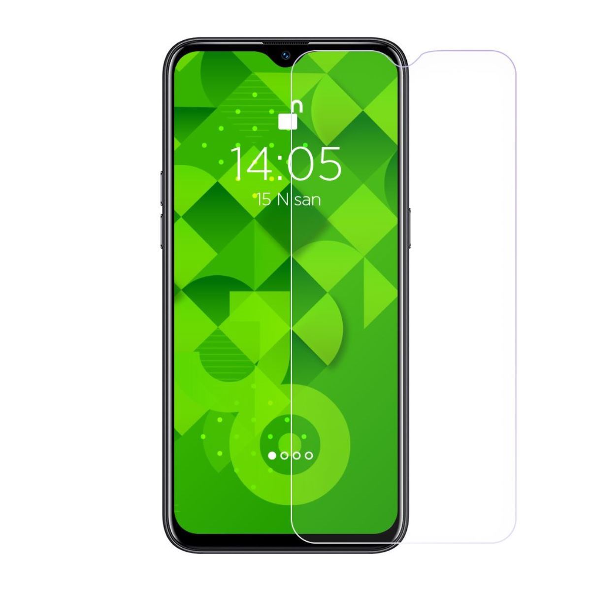 Jopus Realme C2 Cek-101   Cam Ekran Koruyucu Seffaf - 1