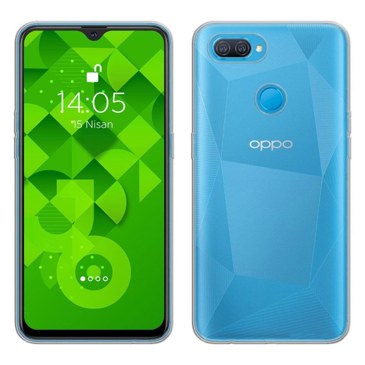 Jopus Oppo A12 JS-238 Plug Phone Case Seffaf - 1