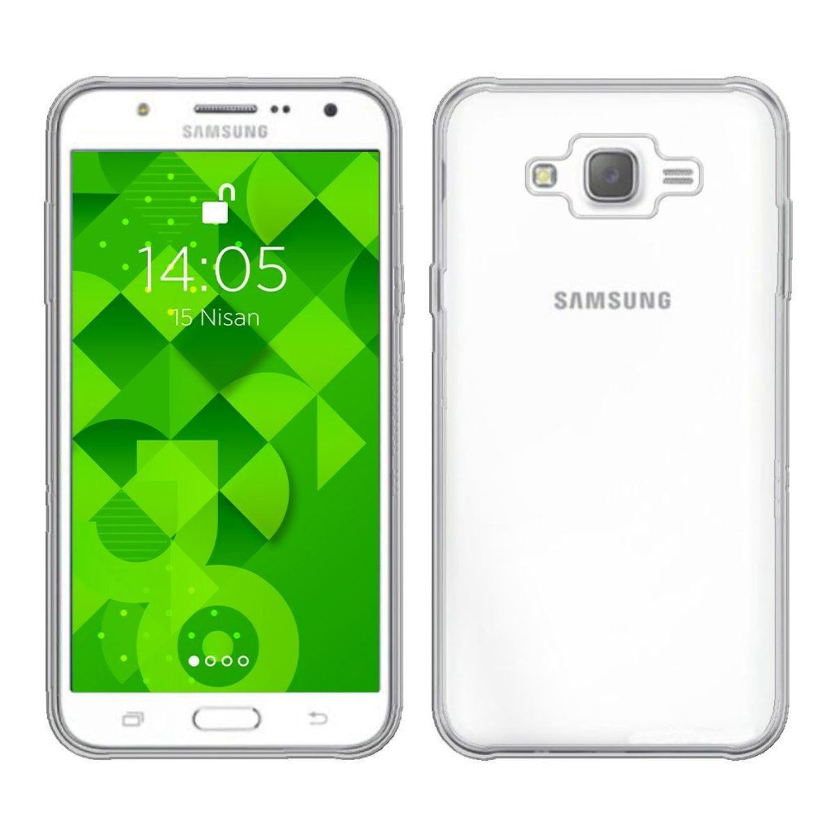 Jopus Samsung J7 JS-238 Plug Phone Case Seffaf - 1