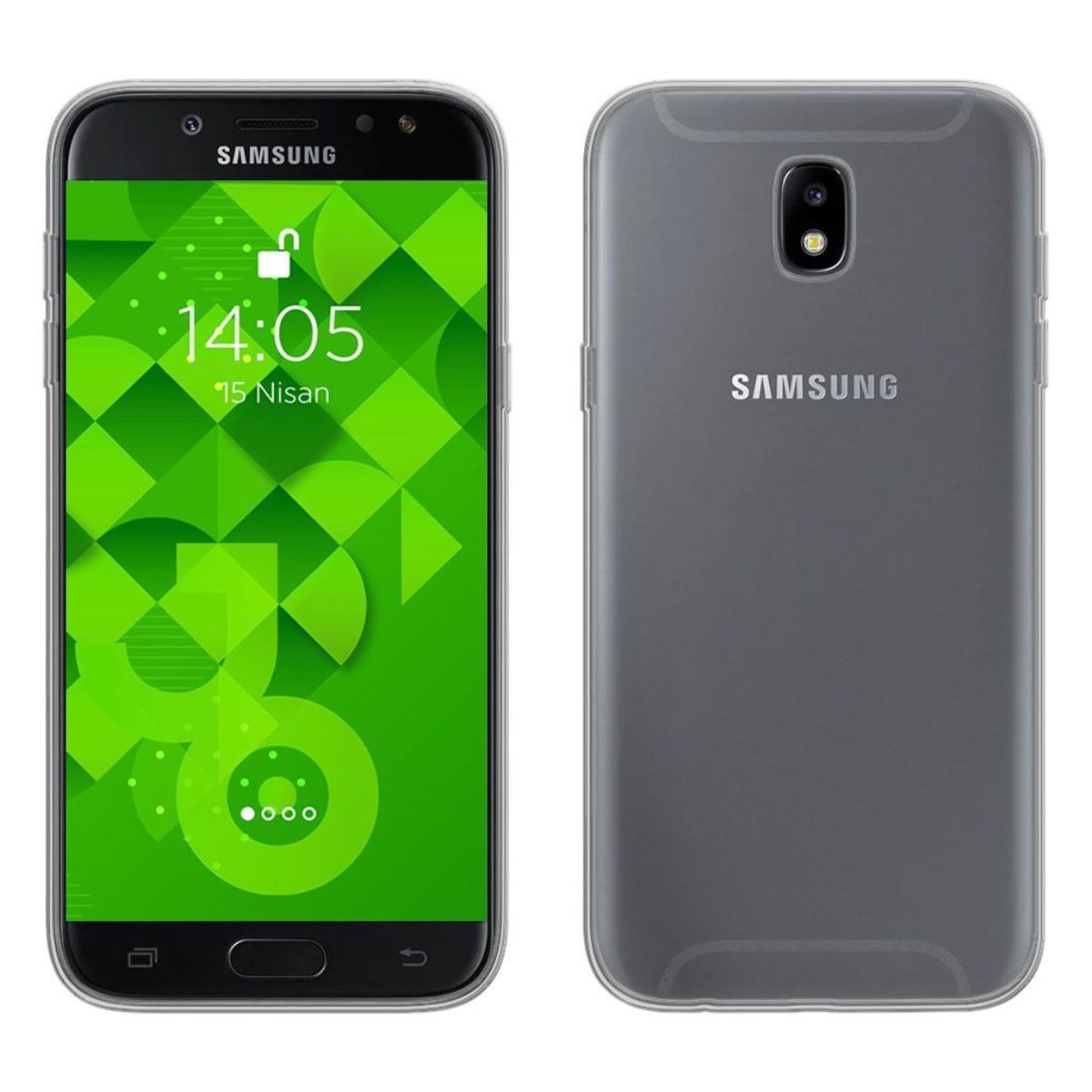 Jopus Samsung J5 Pro JS-238 Plug Phone Case Seffaf - 1