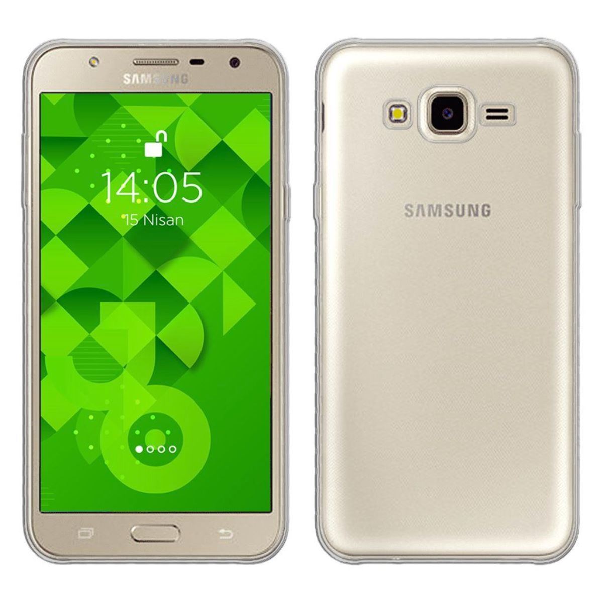 Jopus Samsung J7 2016 JS-238 Plug Phone Case Seffaf - 1