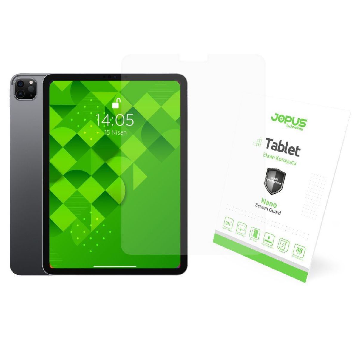 Jopus Samsung T720 Tab S5e Tek-701 Tablet Nano 10.5 Inch Screen Protector Seffaf - 1