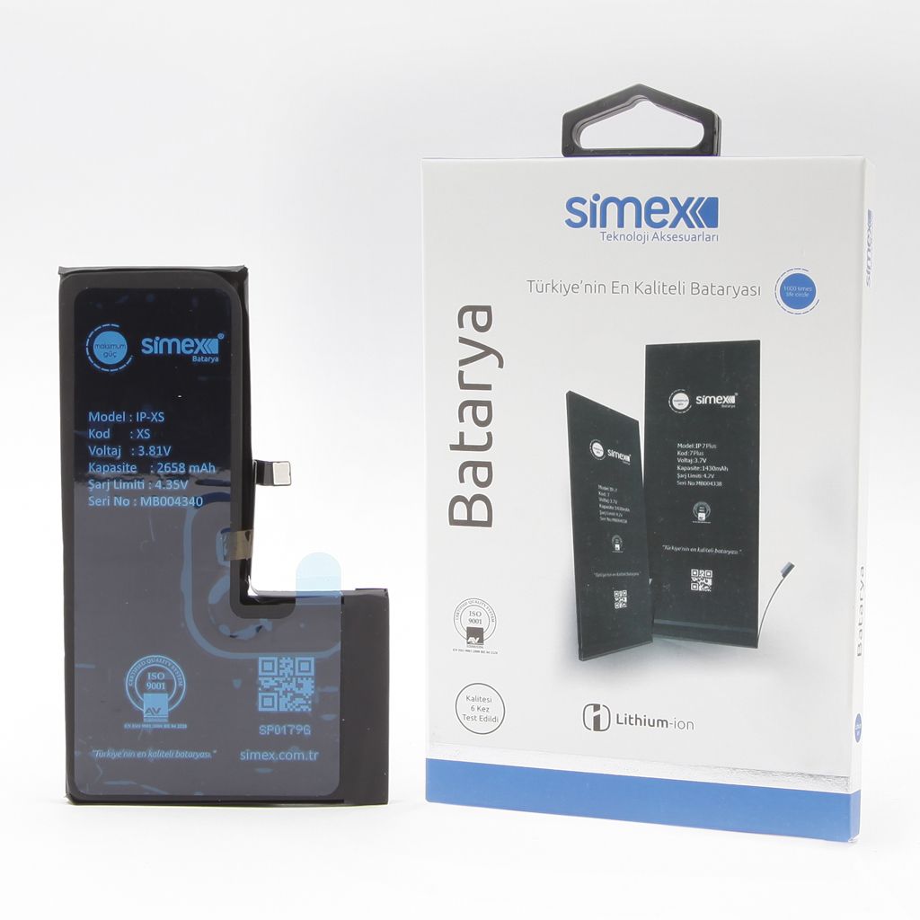 Simex iPhone XS SBT-01  Batarya SBT-01 - 1